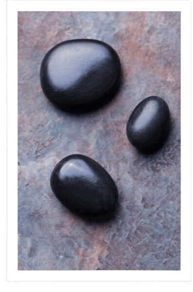 Plakat prekrasna mrtva priroda - Zen kamenje