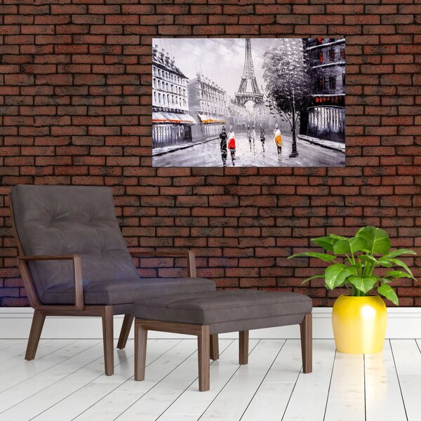 Slika - Oljna slika, Pariz (90x60 cm)