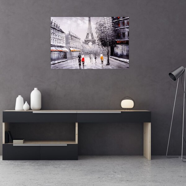 Slika - Oljna slika, Pariz (90x60 cm)