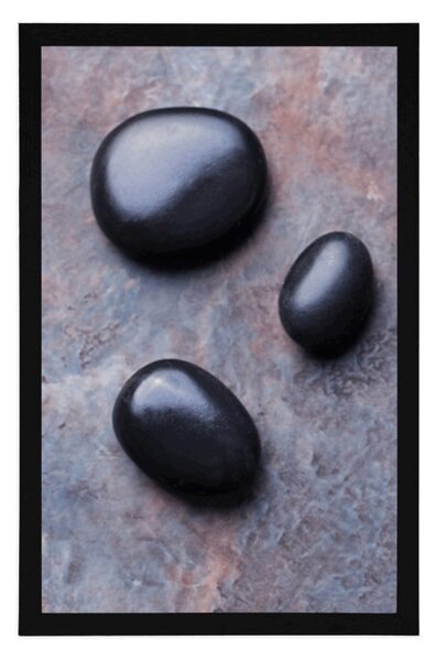 Plakat prekrasna mrtva priroda - Zen kamenje