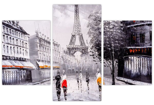 Slika - Oljna slika, Pariz (90x60 cm)