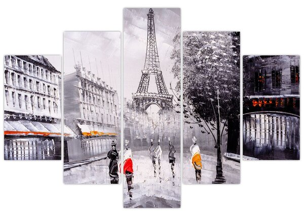 Slika - Oljna slika, Pariz (150x105 cm)