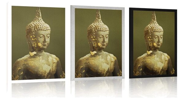 Plakat Buddha i njegov odraz
