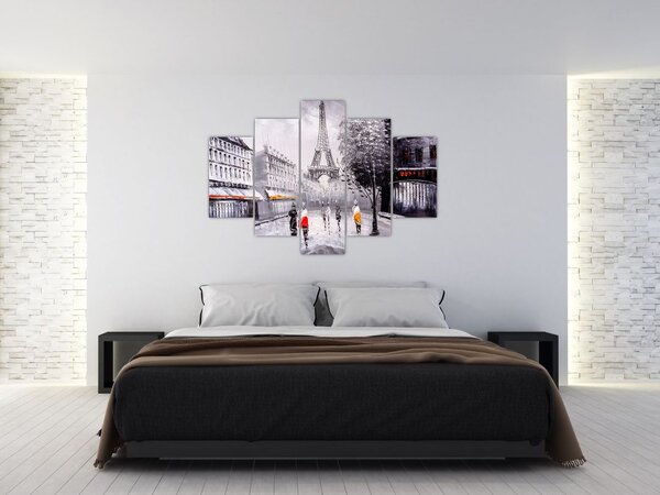 Slika - Oljna slika, Pariz (150x105 cm)
