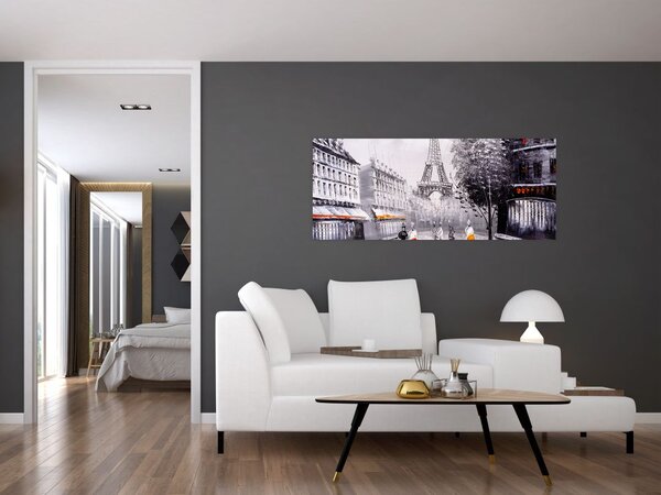 Slika - Oljna slika, Pariz (120x50 cm)