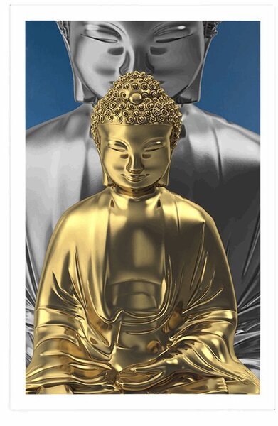 Plakat Buddhe u meditaciji