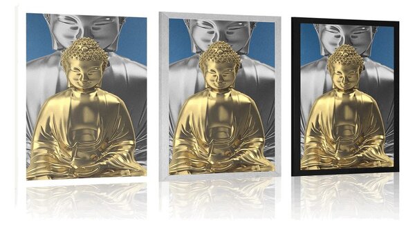 Plakat Buddhe u meditaciji