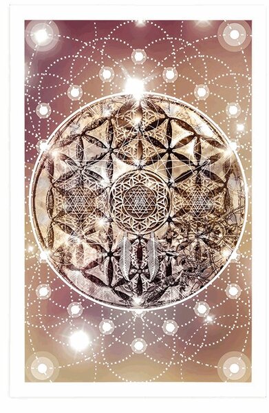 Plakat zadivljujuća Mandala