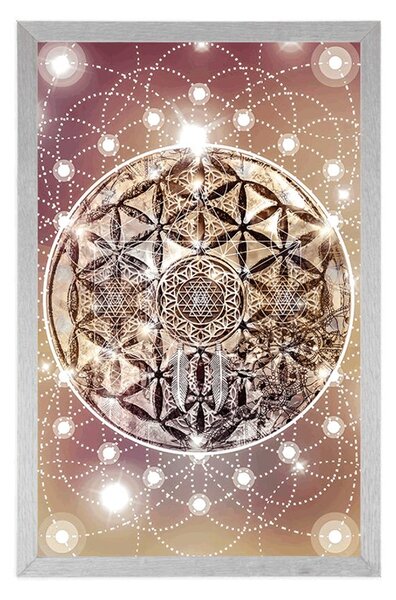 Plakat zadivljujuća Mandala