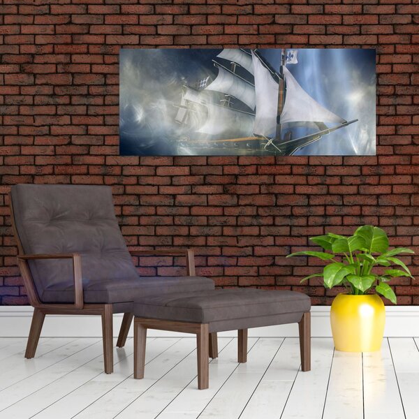 Slika - Ladja duhov (120x50 cm)