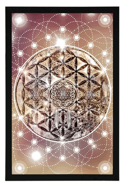 Plakat zadivljujuća Mandala