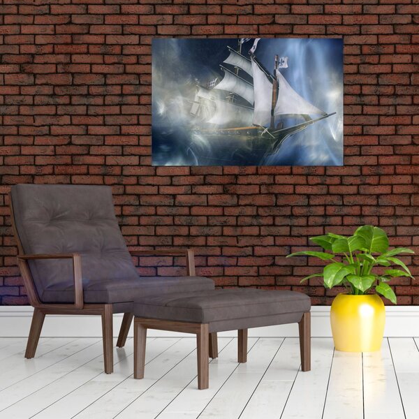 Slika - Ladja duhov (90x60 cm)