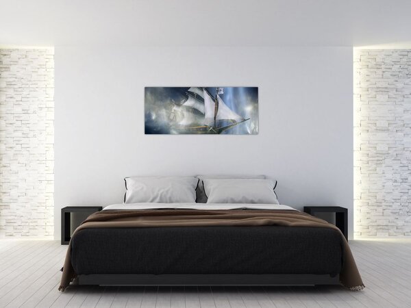 Slika - Ladja duhov (120x50 cm)