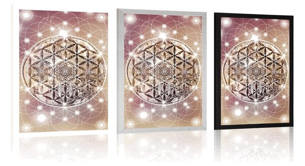 Plakat zadivljujuća Mandala