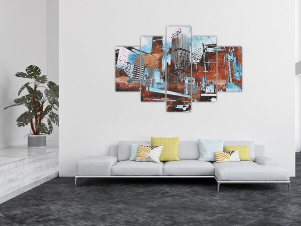 Slika - Nebotičniki (150x105 cm)