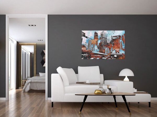 Slika - Nebotičniki (90x60 cm)