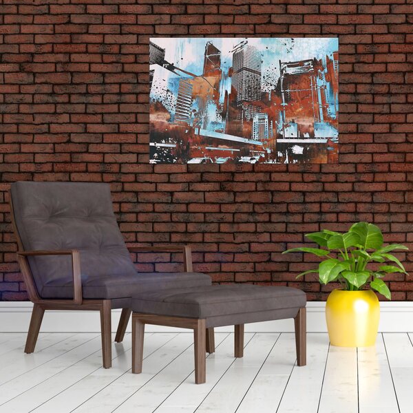 Slika - Nebotičniki (90x60 cm)