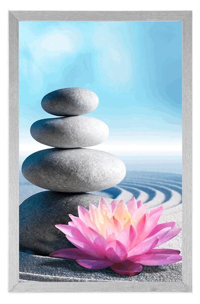 Plakat wellness kamenje