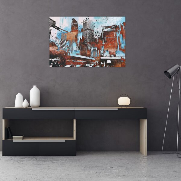 Slika - Nebotičniki (90x60 cm)