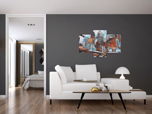 Slika - Nebotičniki (90x60 cm)
