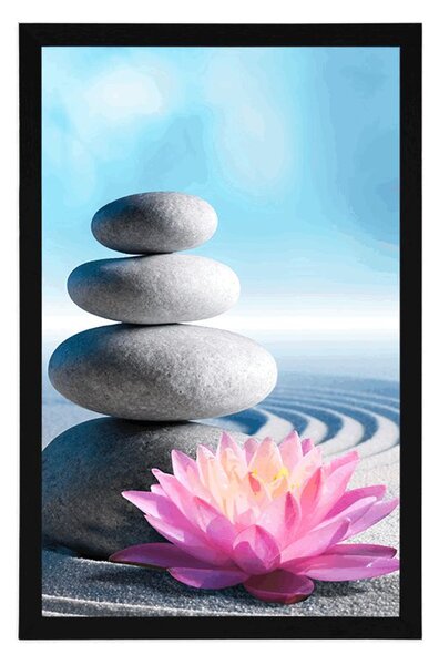 Plakat wellness kamenje