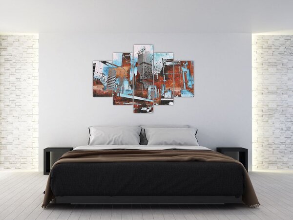 Slika - Nebotičniki (150x105 cm)