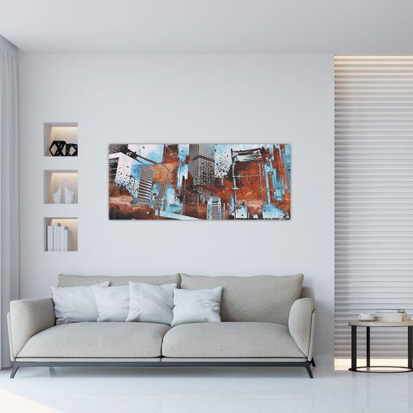 Slika - Nebotičniki (120x50 cm)
