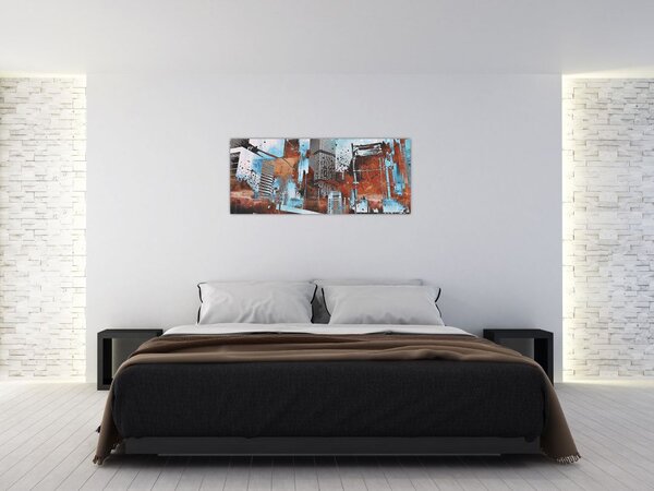 Slika - Nebotičniki (120x50 cm)