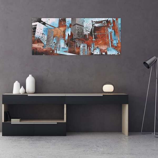 Slika - Nebotičniki (120x50 cm)