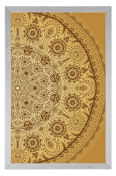 Plakat ukrasna Mandala s čipkom