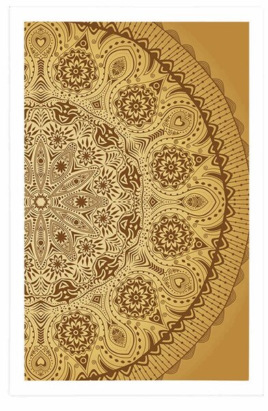 Plakat ukrasna Mandala s čipkom