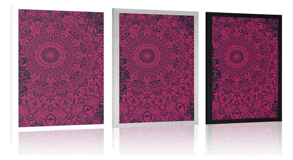 Plakat stilska Mandala