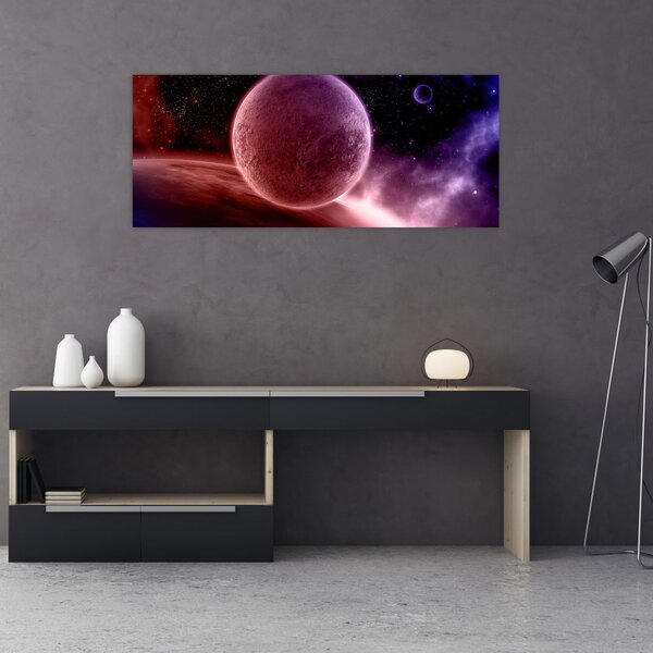 Slika - Planet (120x50 cm)