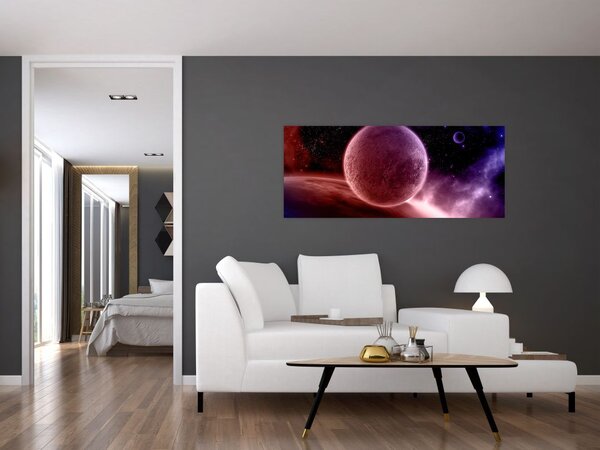 Slika - Planet (120x50 cm)