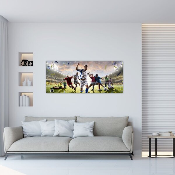 Slika - Nogomet (120x50 cm)