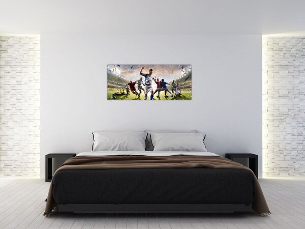 Slika - Nogomet (120x50 cm)