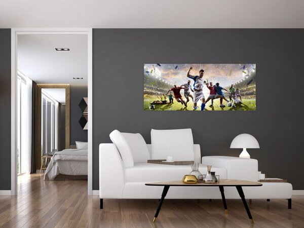 Slika - Nogomet (120x50 cm)