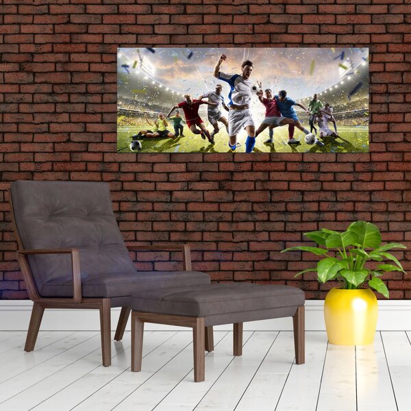 Slika - Nogomet (120x50 cm)