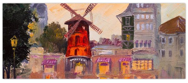 Slika - Moulin rouge, Pariz, Francija (120x50 cm)