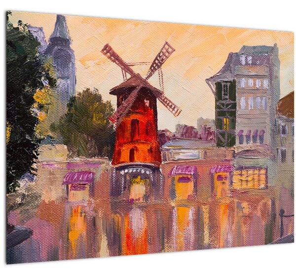 Slika - Moulin rouge, Pariz, Francija (70x50 cm)