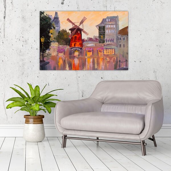 Slika - Moulin rouge, Pariz, Francija (90x60 cm)