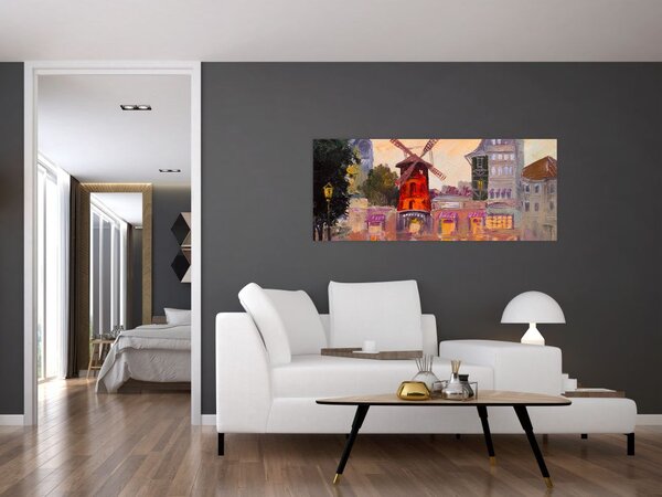 Slika - Moulin rouge, Pariz, Francija (120x50 cm)