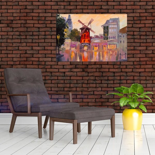 Slika - Moulin rouge, Pariz, Francija (90x60 cm)