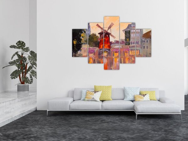 Slika - Moulin rouge, Pariz, Francija (150x105 cm)