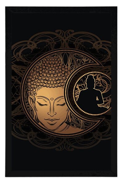 Plakat Buddha i njegova snaga harmonije