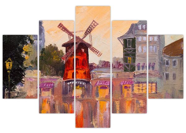 Slika - Moulin rouge, Pariz, Francija (150x105 cm)