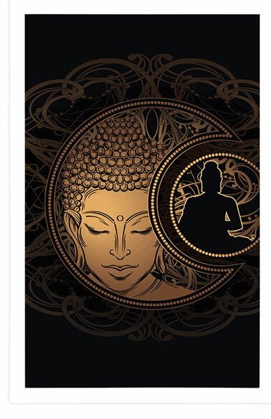 Plakat Buddha i njegova snaga harmonije