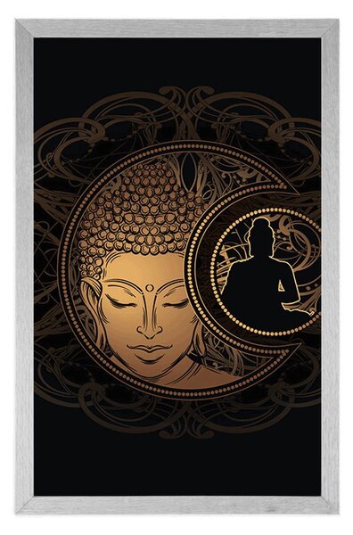 Plakat Buddha i njegova snaga harmonije