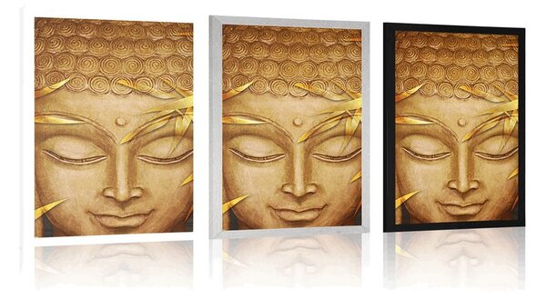 Plakat Buddha s osmijehom na licu