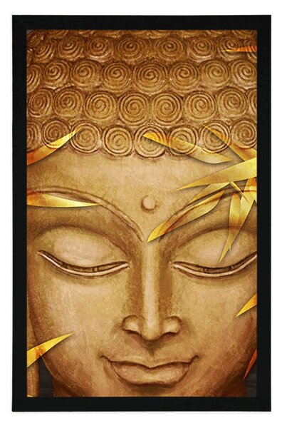 Plakat Buddha s osmijehom na licu